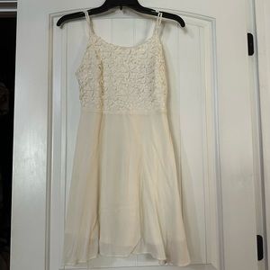 Beautiful Cream Lace Dress